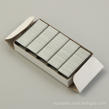 Metall Silber Edelstahl Nr. 10 Blisterverpackungsheftklammern